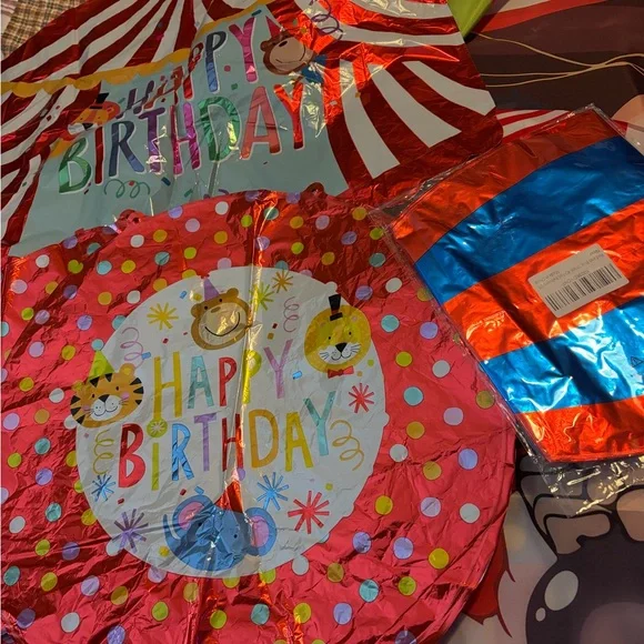 Carnival birthday decorations